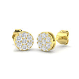 Gossamer Diamond Earring 0.33 ct  Platinum, 9ct, 18ct White, Yellow & Rose Gold | Handcrafted Fine Jewellery-14