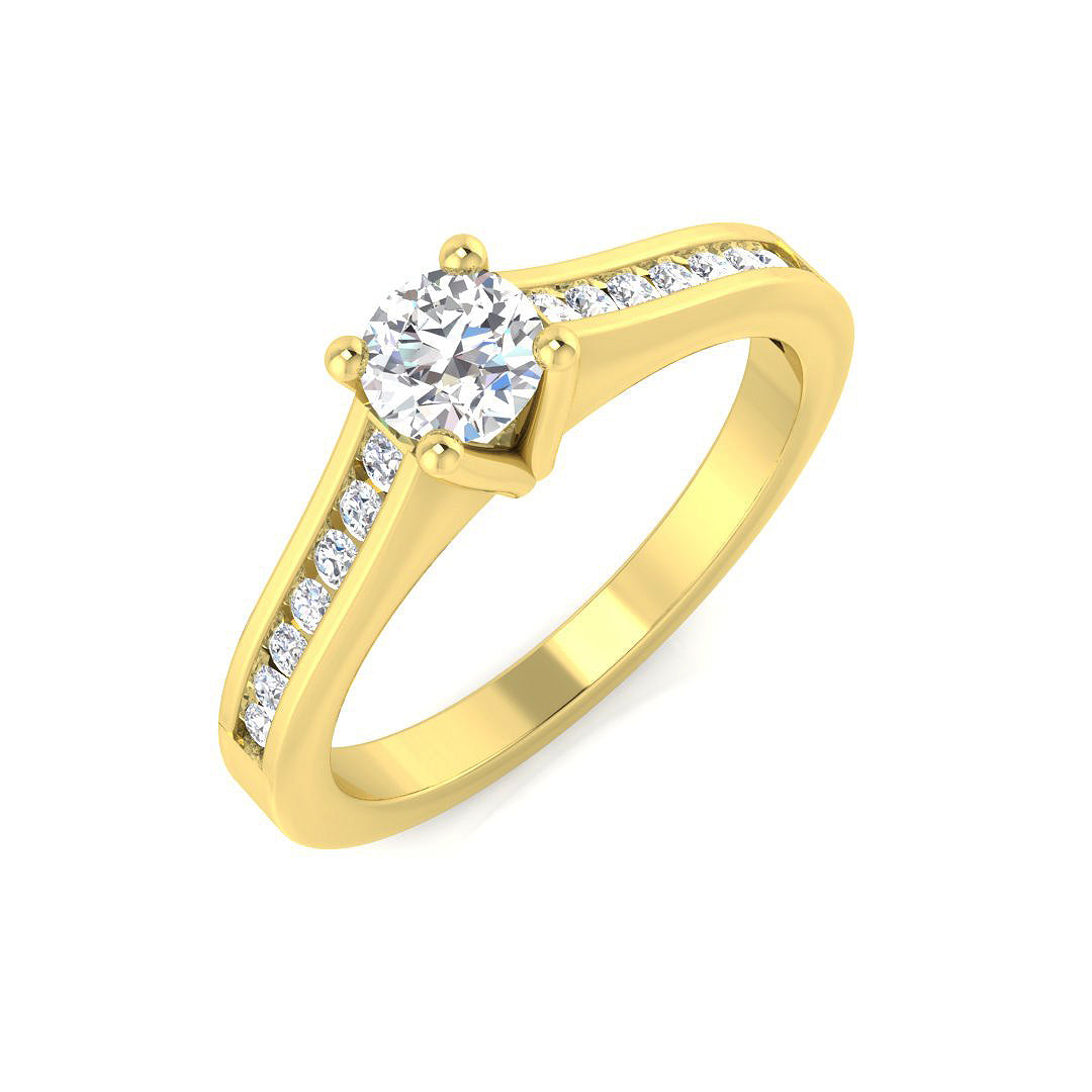 Diamond Okehampton Engagement Ring | 0.25ct - 0.5ct