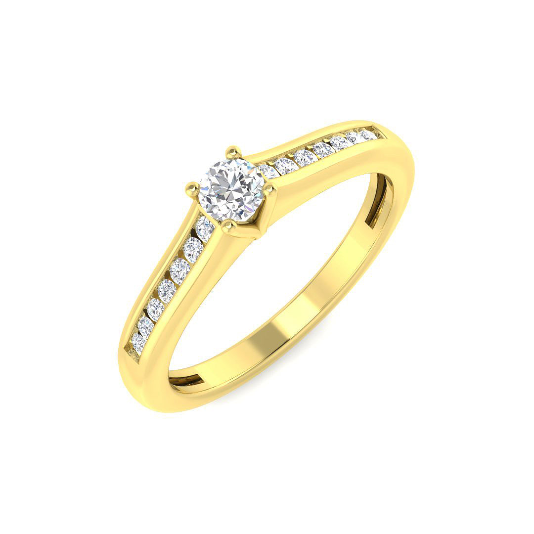 Diamond Okehampton Engagement Ring | 0.25ct - 0.5ct