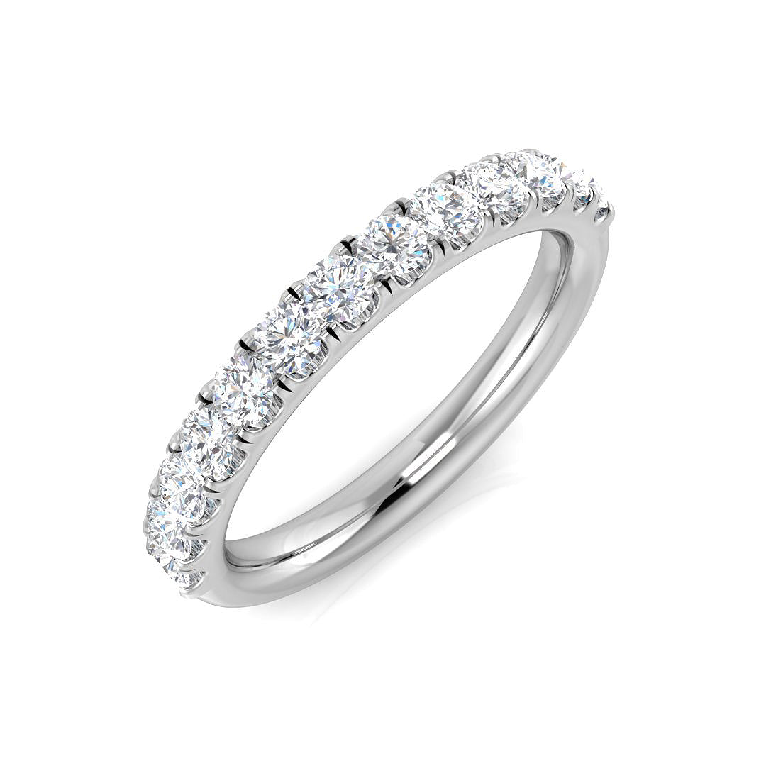 0.49Ct Lab Grown Diamond Ring in Platinum | Ring Size - M