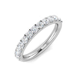 0.49Ct Diamond Ring in 18k White Gold | Ring Size - M