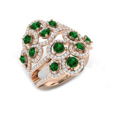 Womens Diamond Ring, Designer Ring, Cocktail Ring