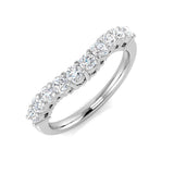 Diamond Bearkben Half Eternity Ring | 0.5ct