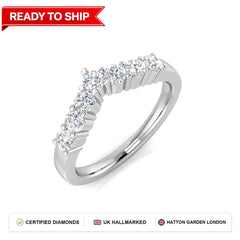 Lab grown diamond earring