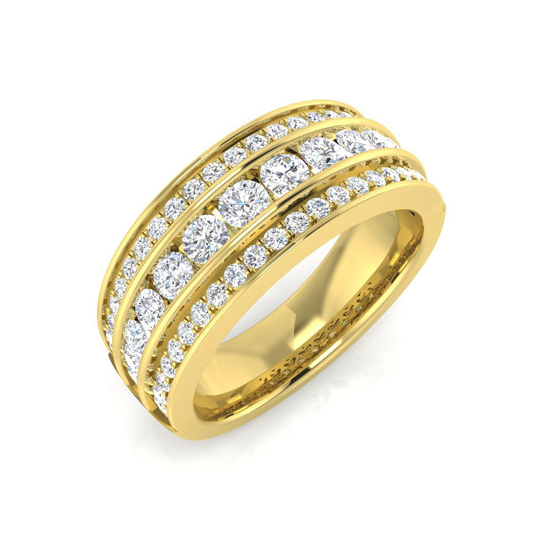 Lab Grown Diamond Ring, Platinum Diamond Ring