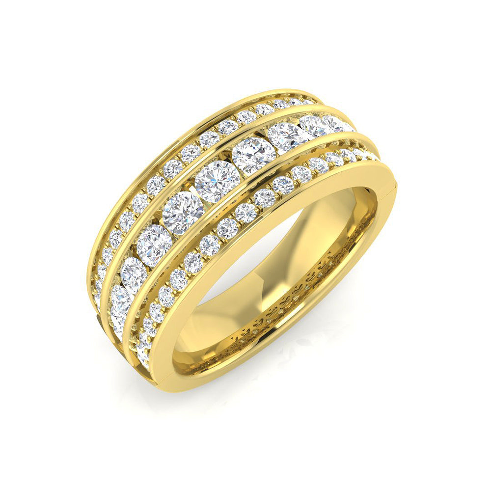 Lab Grown Diamond Ring, Platinum Diamond Ring