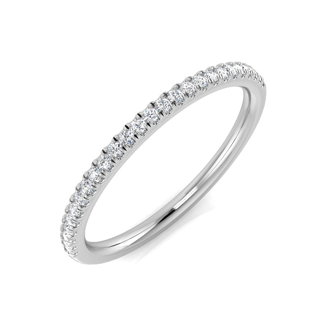 0.1Ct Diamond Ring in Platinum