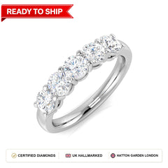 Lab grown diamond earring