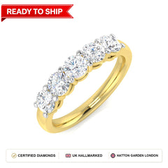 Lab grown diamond earring