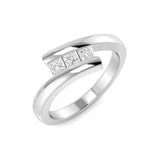 Lab-Grown Diamond 3 Stone Ring | 0.33ct | Hallmarked Gold & Platinum