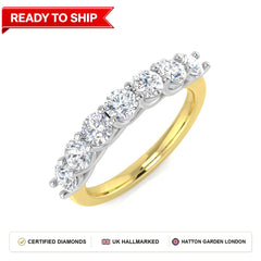 Lab grown diamond earring