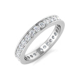 Diamond Piccadilly Full Eternity Ring | 0.5ct - 0.75ct