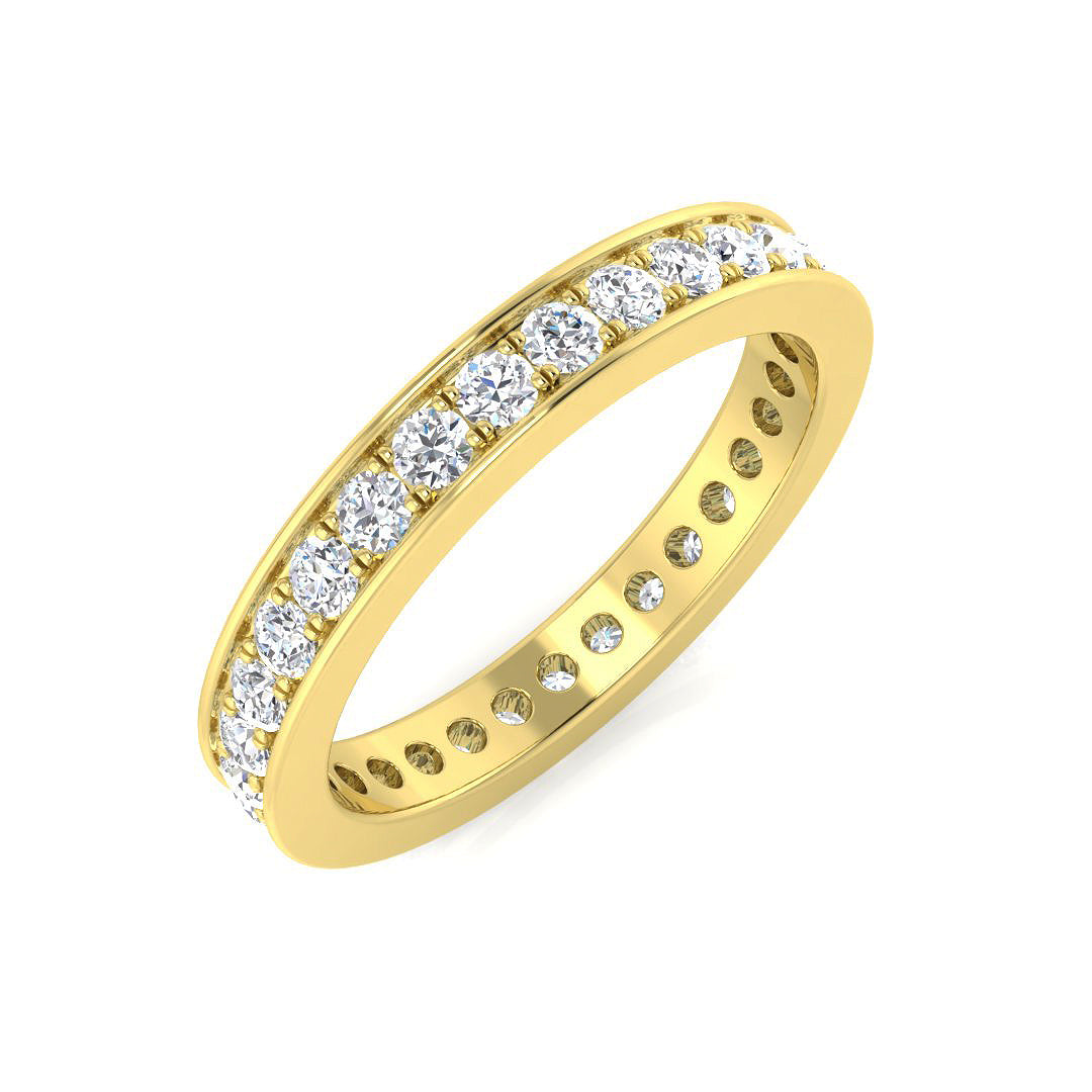 Diamond Piccadilly Full Eternity Ring | 0.5ct - 0.75ct