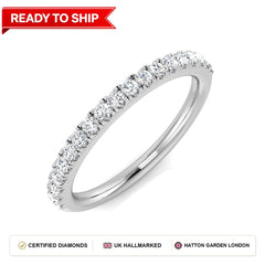Lab grown diamond earring