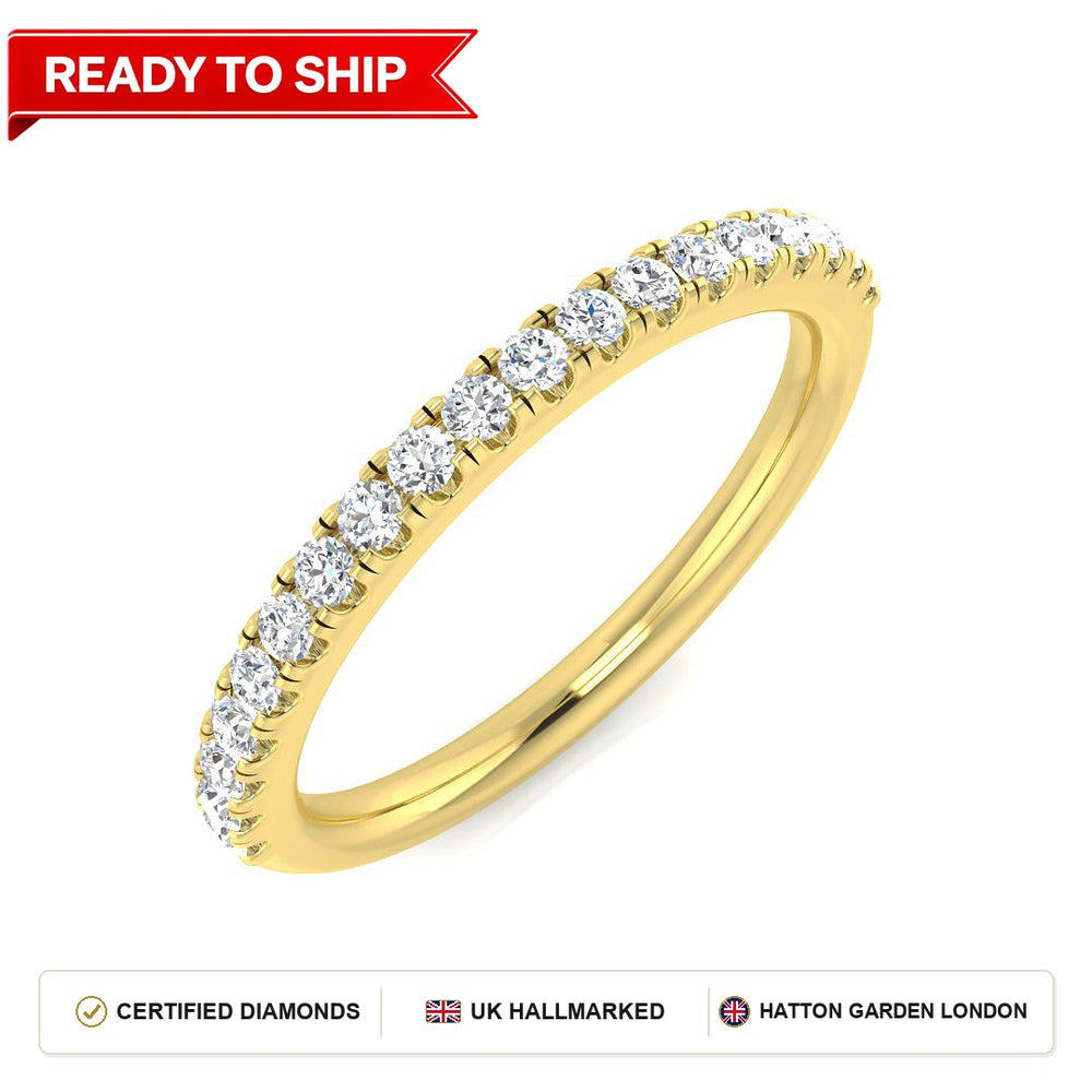 Lab grown diamond earring
