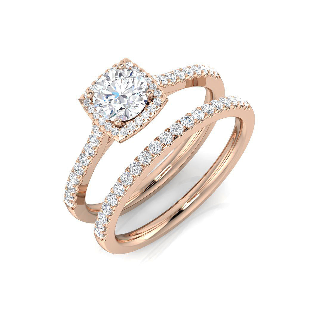 Diamond Readibg Engagement Ring | 0.5ct | Hallmarked Gold & Platinum