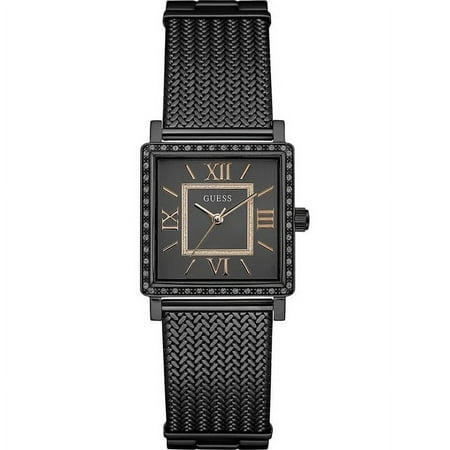 GUESS Women's Watch W0826L4 – Black Dial, Stainless Steel