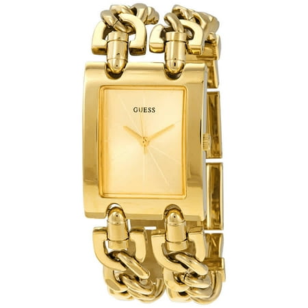 GUESS Women's Mod Quartz Watch W1117L2 – Champagne Dial