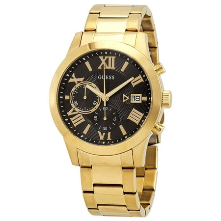 GUESS Men's Atlas Chronograph Watch W0668G8 – Gold-Tone Stainless Steel
