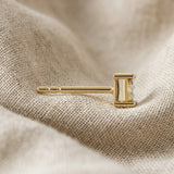 Lab Diamond Stud Earrings 5mm 0.10ct H/SI in 18K Gold