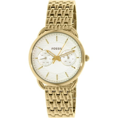 Fossil Women's Tailor ES3714 Gold Quartz Watch 35-40mm