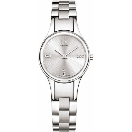 CK Ladies Silver Simplicity Watch K4323120 One Size