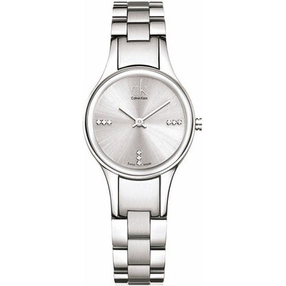 CK Ladies Silver Simplicity Watch K4323120 One Size