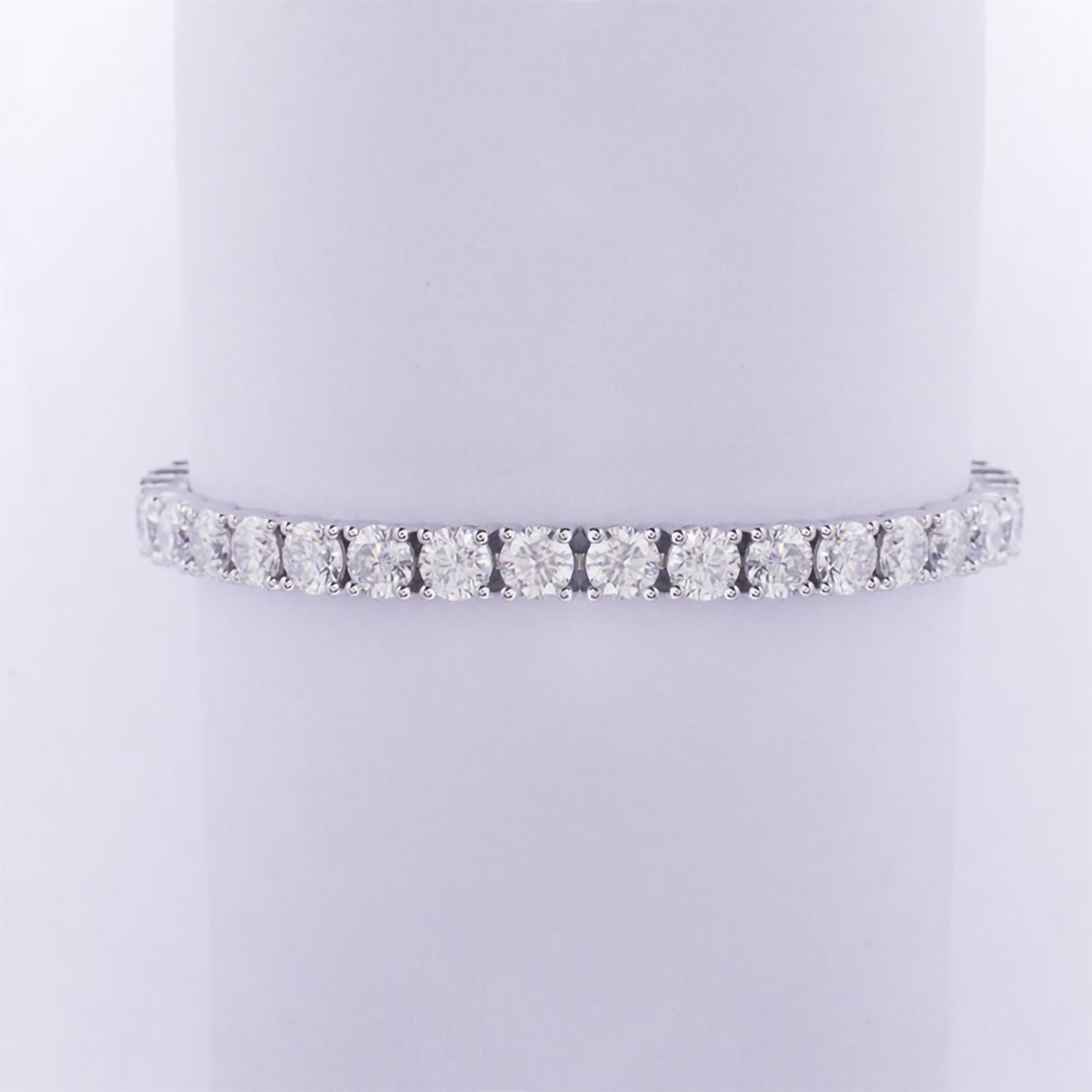Diamond Tennis Bracelet 18K Yellow Gold Luxury Christmas Gift