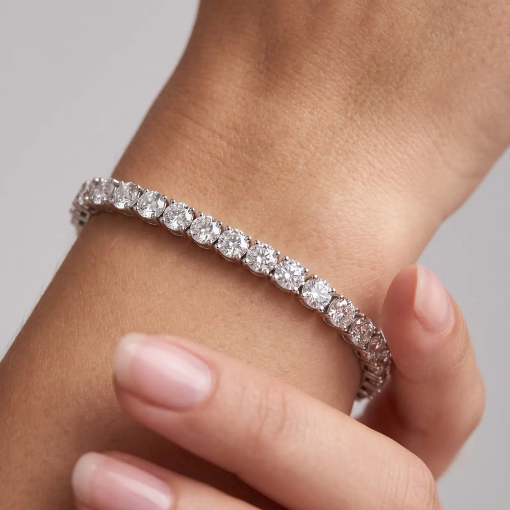 Diamond tennis bracelet birthday gift for her