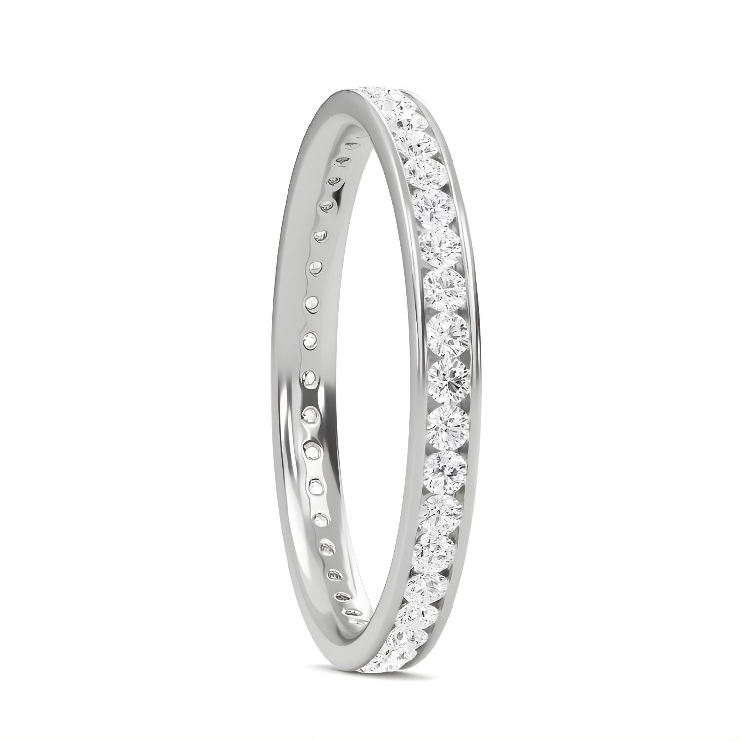 natural diamond band
