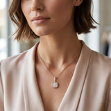 Phlox Cluster Pendant 0.25ct Diamond Gold (Without Chain )