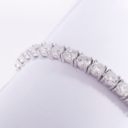 5.00Ct Lab Grown Diamond Tennis Bracelet White Gold