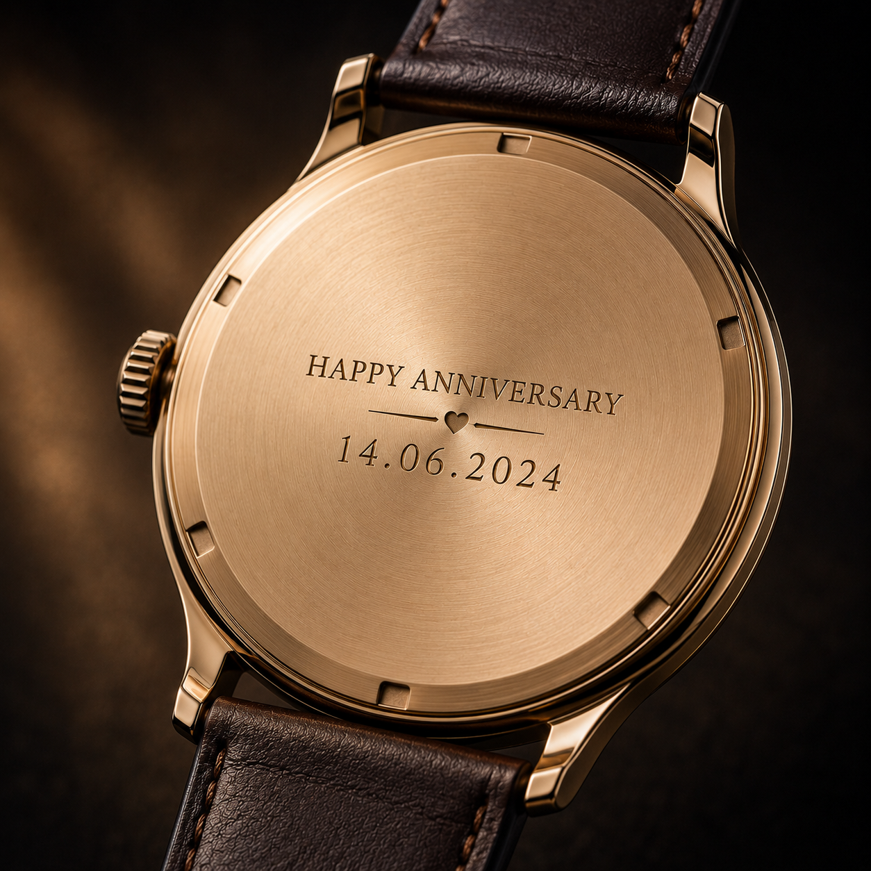 Custom Watch Engraving Service – 7-10 Character Personalized Back Case Engraving for Special Dates & Names