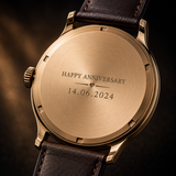 Custom Watch Engraving Service – 7-10 Character Personalized Back Case Engraving for Special Dates & Names