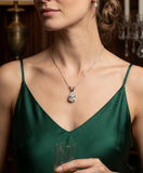 Pear Diamond Pendant | Elegant Diamond Pendant Without Chain