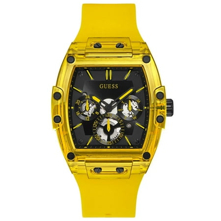 Guess Men s Classic Black Dial Watch - GW0203G6
