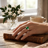 Diamond Bolsover Emerald Ring | 2.25ct | Hallmarked Gold & Platinum
