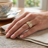 Designer Ring, Cocktail Ring, Modern Jewelry, Bold Ring