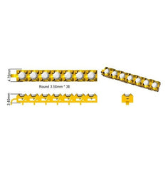 7.12ct Natural Diamond Bracelet in 18K White Gold