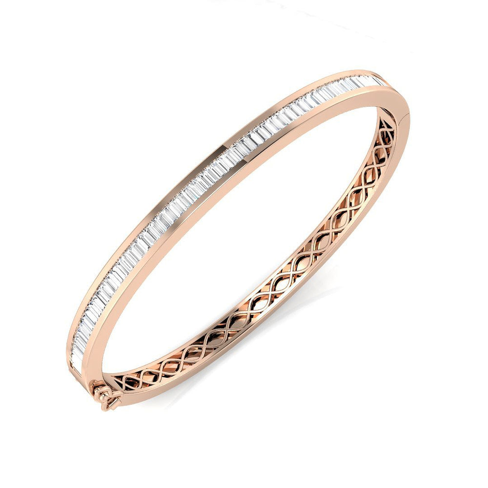Fine Jewelry Bangle, Elegant Diamond Bangle, Womens Diamond Bangle