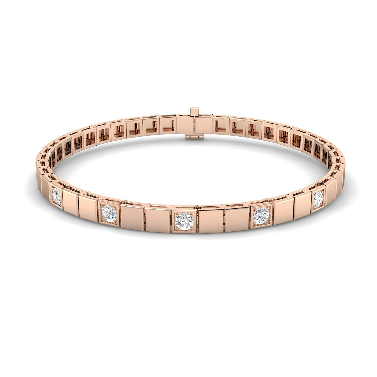Womens Diamond Bracelet, Anniversary Gift Bracelet