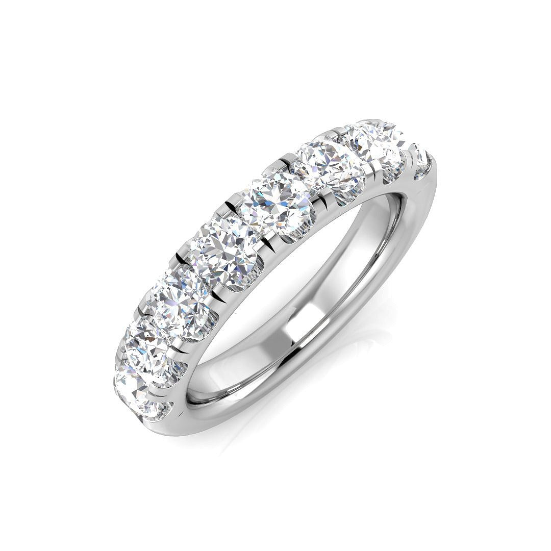 1.52Ct Lab Grown Diamond Ring in Platinum | Ring Size - M