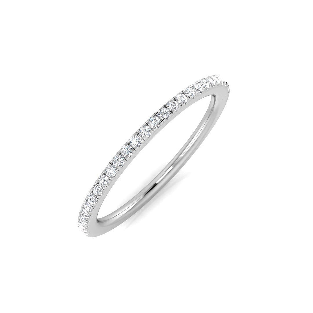 0.15Ct Diamond Ring in Platinum | Ring Size - M