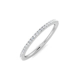 0.15Ct Diamond Ring in Platinum | Ring Size - M