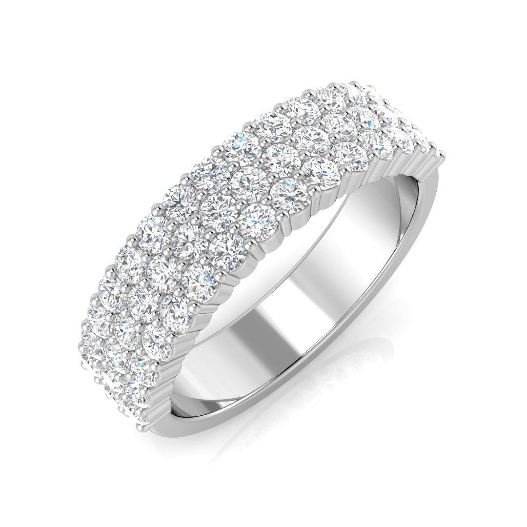 Diamond Half Eternity Ring | 0.75ct - 1ct