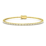 Prong Set Diamond Bracelet, Platinum Jewelry Bracelet, Luxury Diamond Bracelet, Fine Jewelry Bracelet