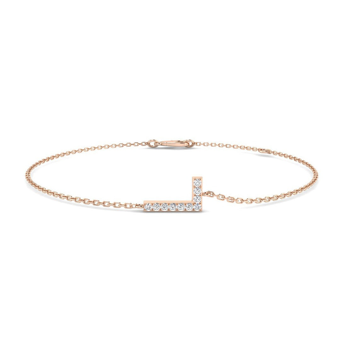 Timeless Diamond Initial Jewellery UK