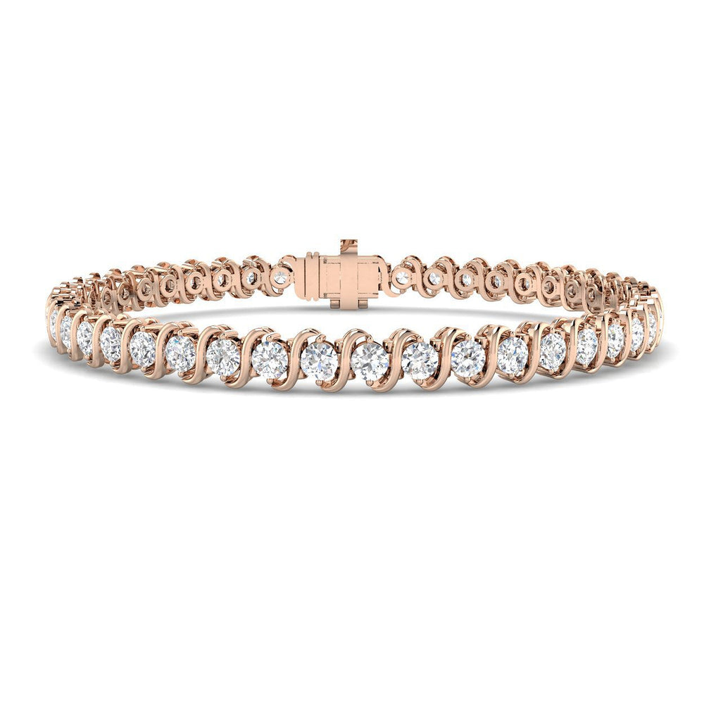 Womens Diamond Bracelet, Anniversary Gift Bracelet, Wedding Jewelry Bracelet