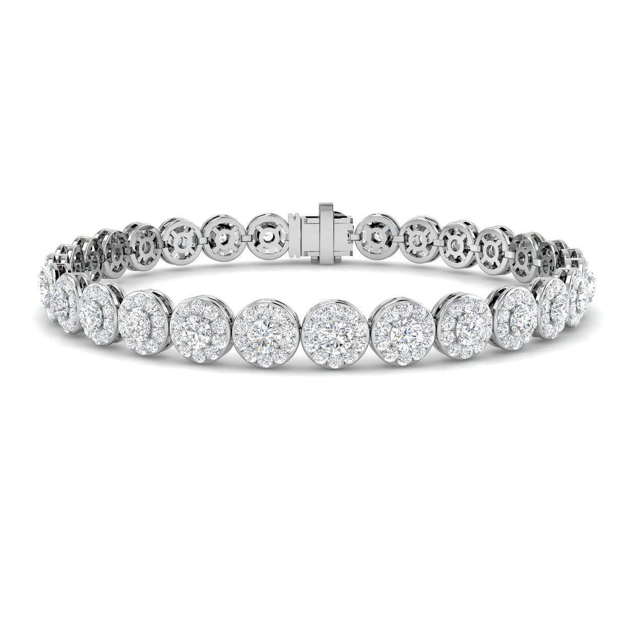 Lab Diamond Tennis Bracelet Women