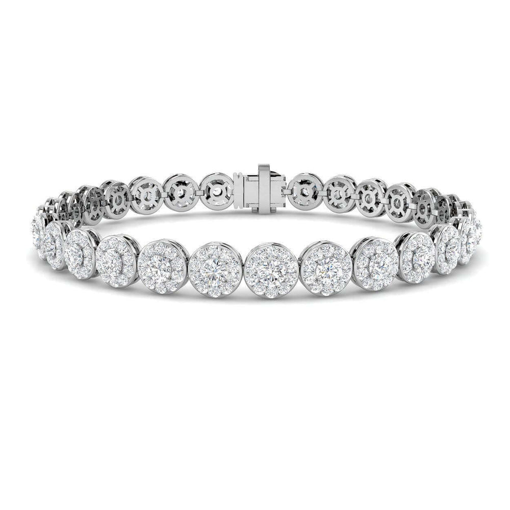 Lab Diamond Tennis Bracelet Women